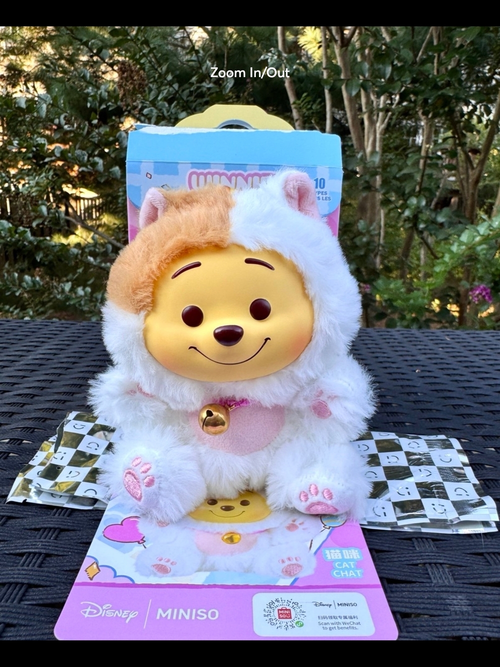 New Miniso Winnie the Pooh Naugty Party Plush Blind Box Confirmed Cat Chat